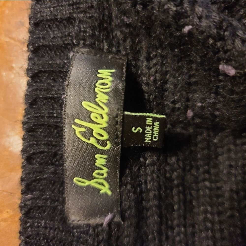 Black knitted sweater by Sam Edelman - Picture 6 of 6